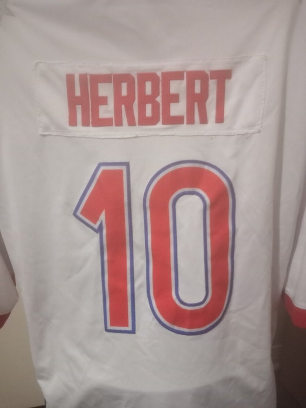 Justin Herbert Pro Bowl Jersey Size XL On Field LA Chargers QB NFL Football Nike - Picture 10 of 13